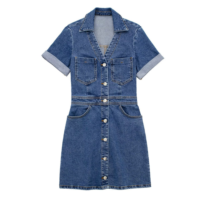 Summer Short Denim Jumpsuit Shorts Jeans