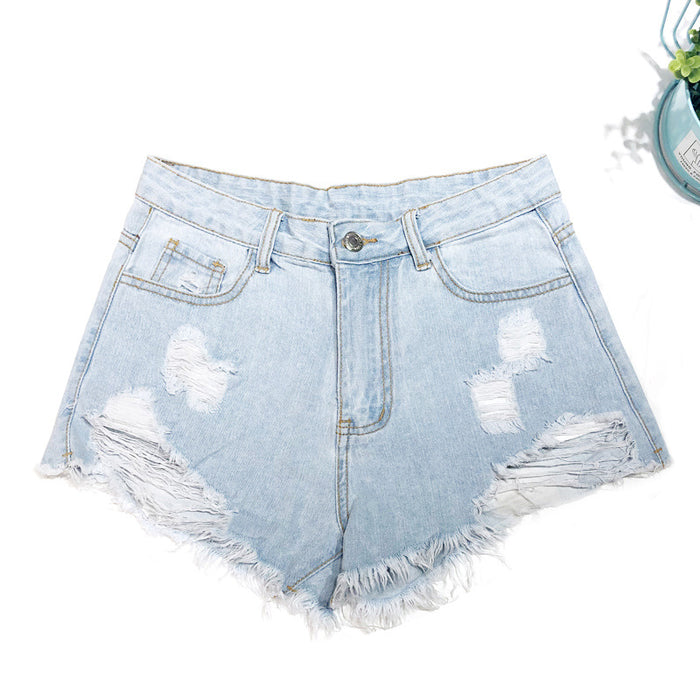 Shorts Women Sexy Ripped Frayed Shorts Pants