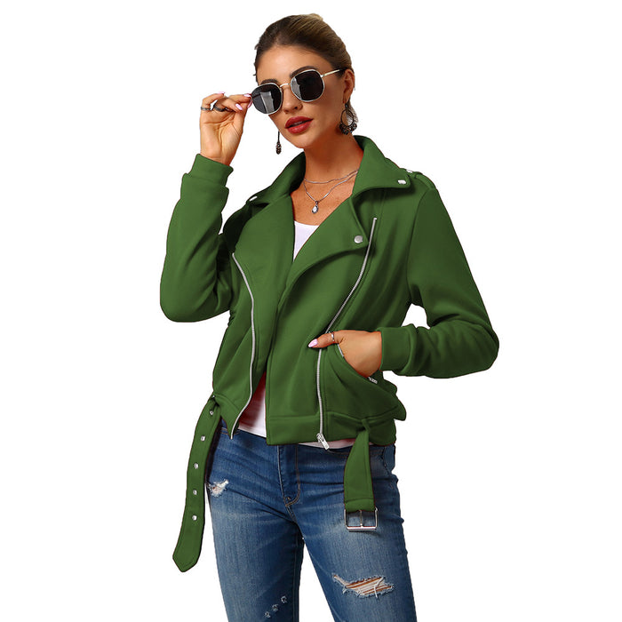 Brushed Hoody Women Autumn Winter  Women Clothing plus Velvet New Winter Coat Women