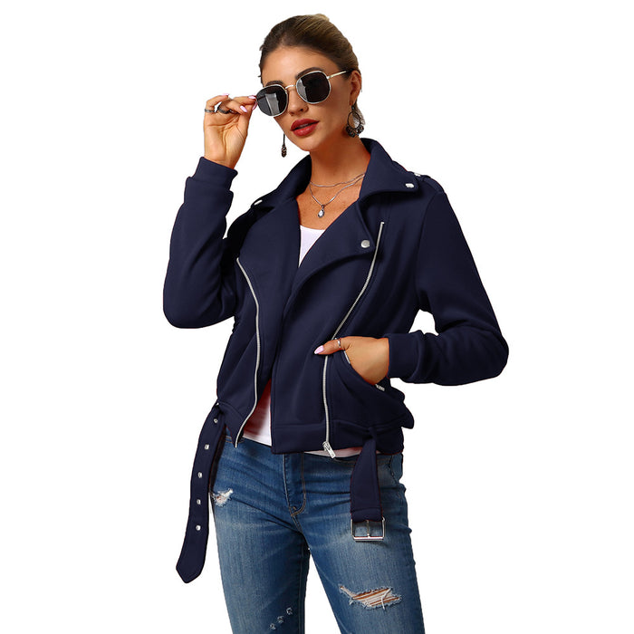 Brushed Hoody Women Autumn Winter  Women Clothing plus Velvet New Winter Coat Women