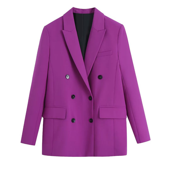 Women Clothing Unisex Blazer Culottes Suit