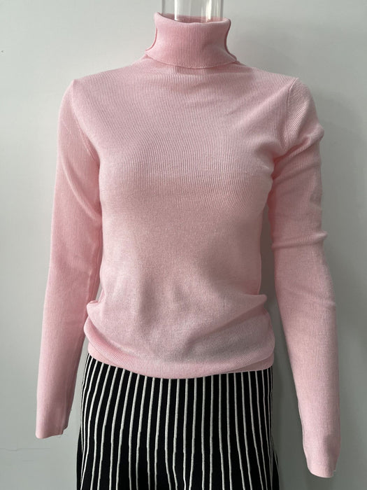 Autumn Winter Heap Collar Long Sleeves Wool Blended Stretch Slim Fit Pullover Knitting Sweater Bottoming Shirt