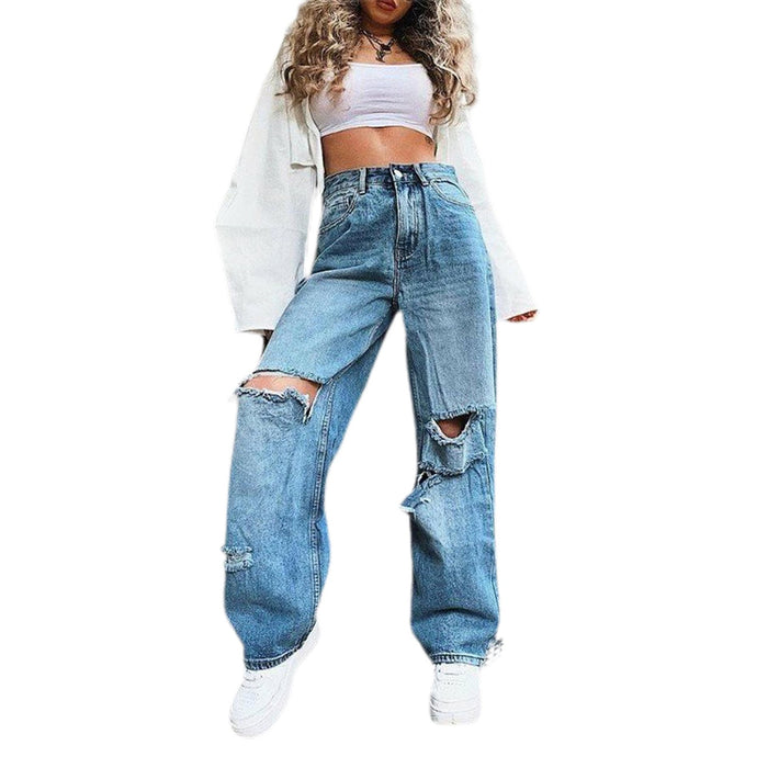 Retro Casual Super Wide Loose Super Fashion Jeans