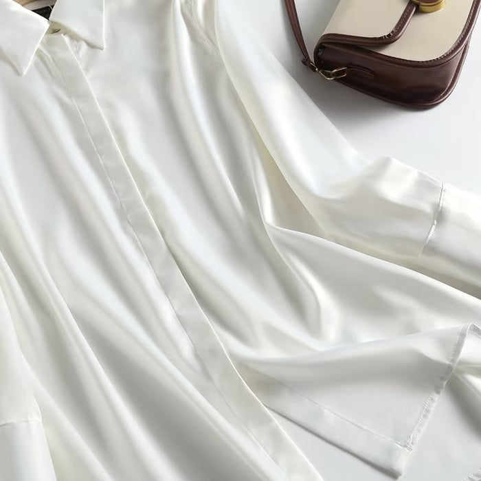 Satin Casual  Shirt