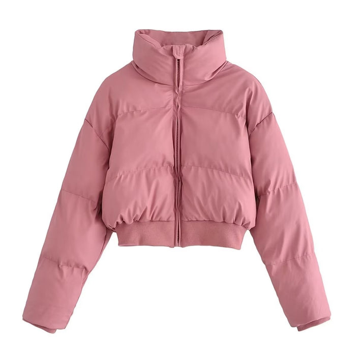 Spring Women Clothing Short Cotton Jacket Coat