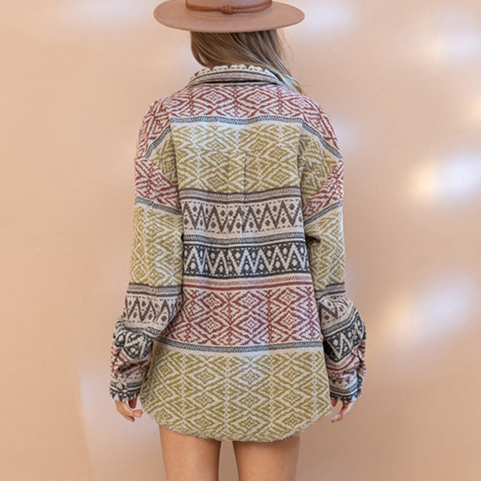 Aztec Woolen Coat Aztec Vintage Jacket