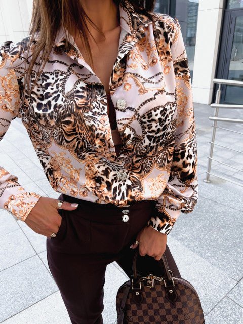 Women Baroque Printed Shirt