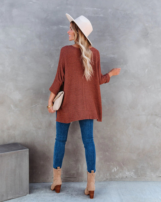 Women Autumn And Winter New Loose Long Sleeve Casual Sweater