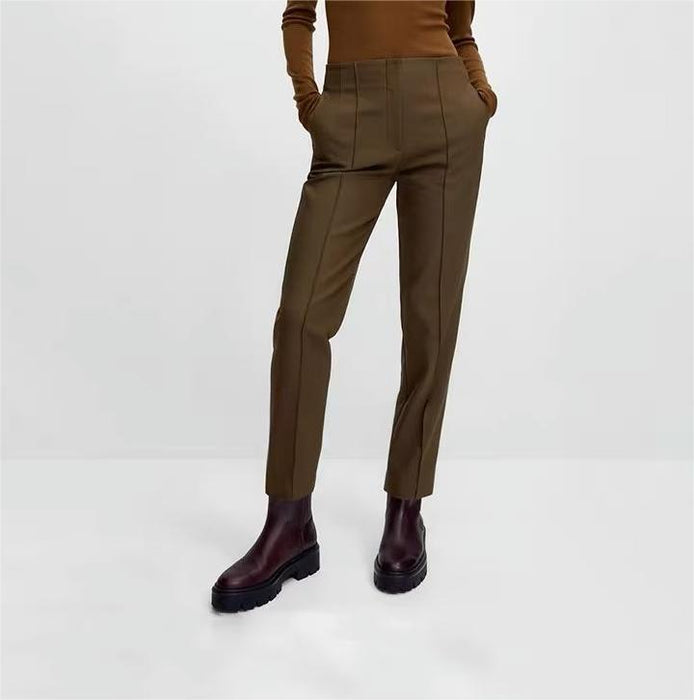 Women Open Line Bootcut Straight  Pants