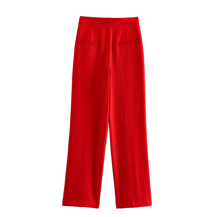 Women Clothing High Waist Casual Pants Women