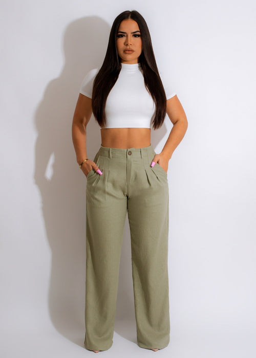 Women Clothing Linen Cotton Casual Pants Breathable Straight Leg Pants Cotton Linen Trousers Summer