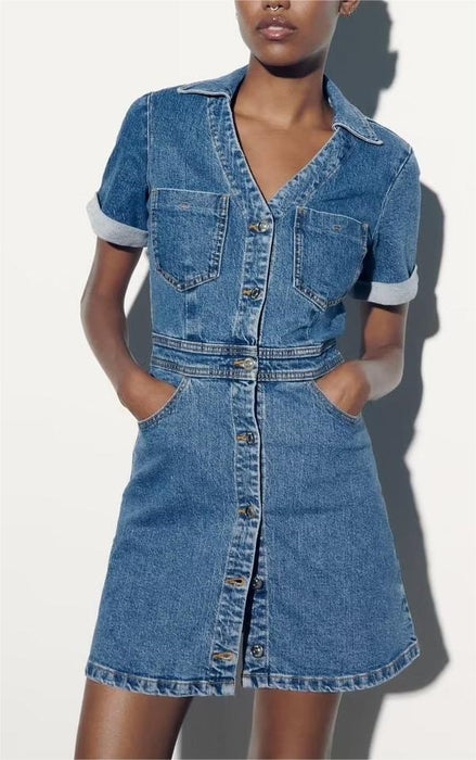 Summer Short Denim Jumpsuit Shorts Jeans