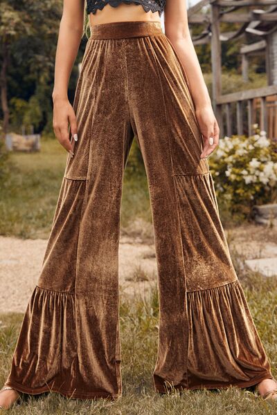 High Waist Wide Leg Pants