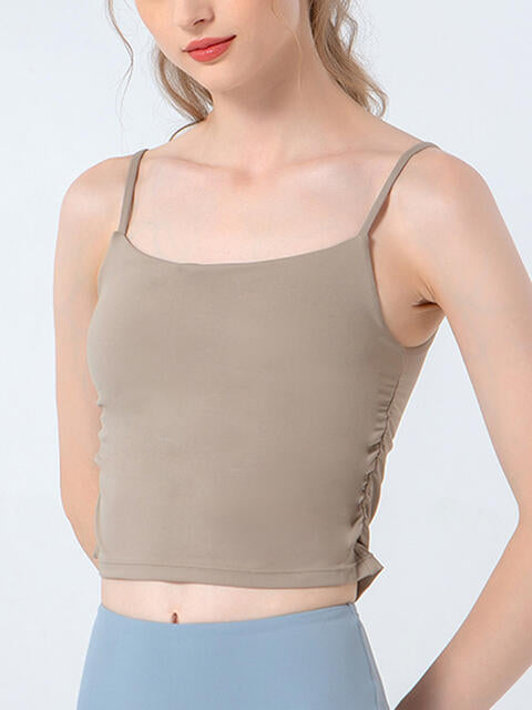 Ruched Sports Cami