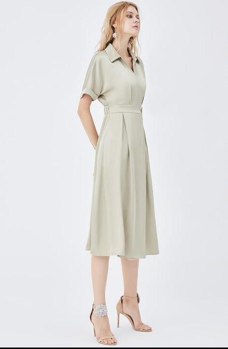 Season Three-Dimensional Cut Slimming Elegant Comfortable Young Dress Intellectual Simple