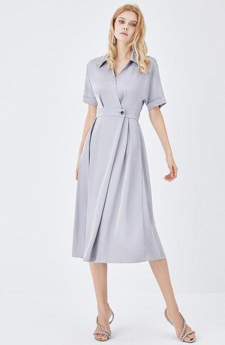 Season Three-Dimensional Cut Slimming Elegant Comfortable Young Dress Intellectual Simple