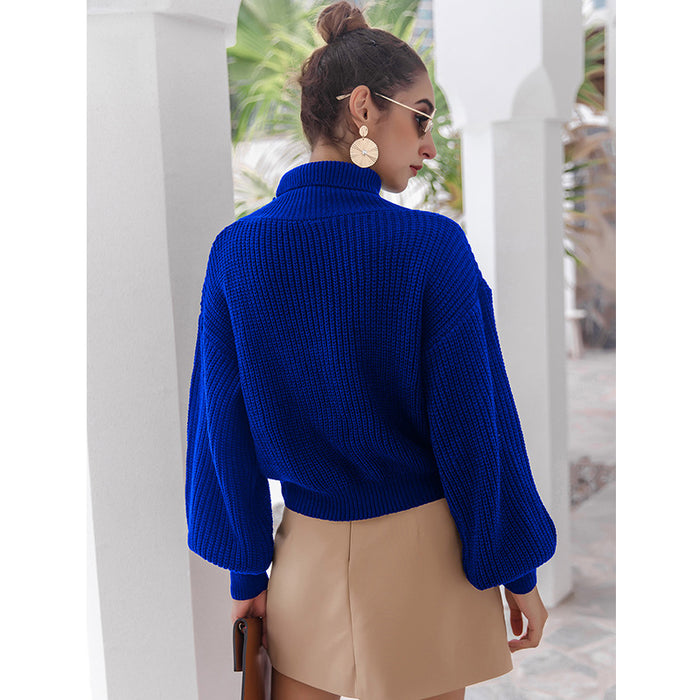 Knitwear round Neck Long Sleeve Women Clothing Sweater Spring Autumn Knitted Real Shot