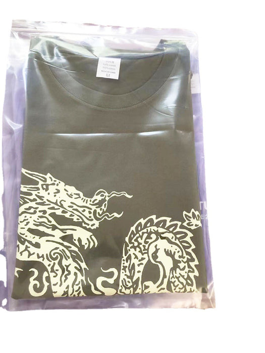 Hip Hop Short Sleeve Women Fried Street T shirt Dragon Pattern Printing Hip Hop Brand High Street T shirt Supply